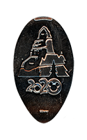DL0706 Matterhorn 2020 Annual Pressed Nickel Souvenir vertical image.